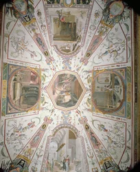 Plafond du Corridor de Vasari